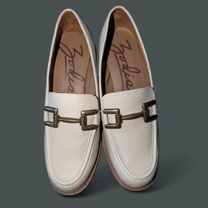 Zodiac Loafers with Gold Buckle- NWOT